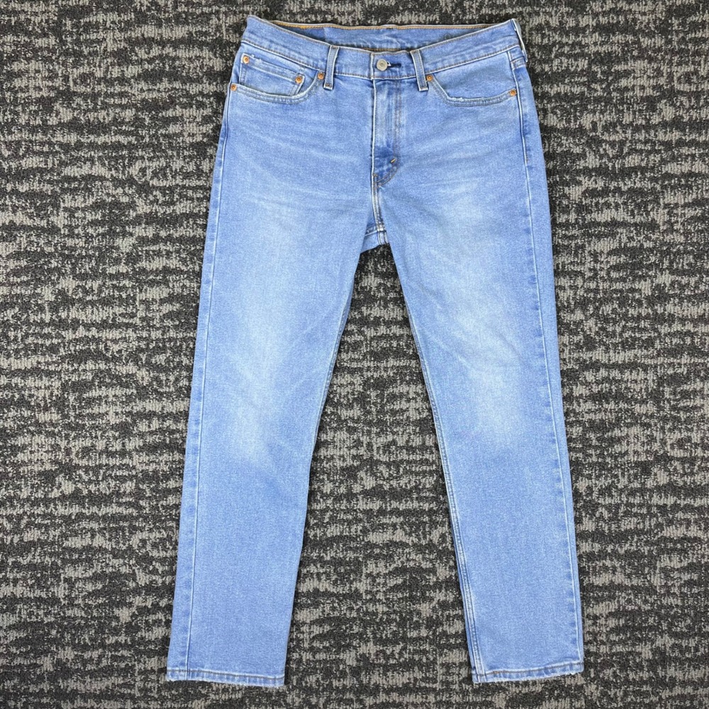 Levis 511 Slim Fit Jeans Mens 32x30 Light Wash Blue Stretch Denim Pants